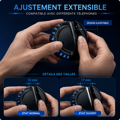 Support Téléphone antidérapant pour voiture