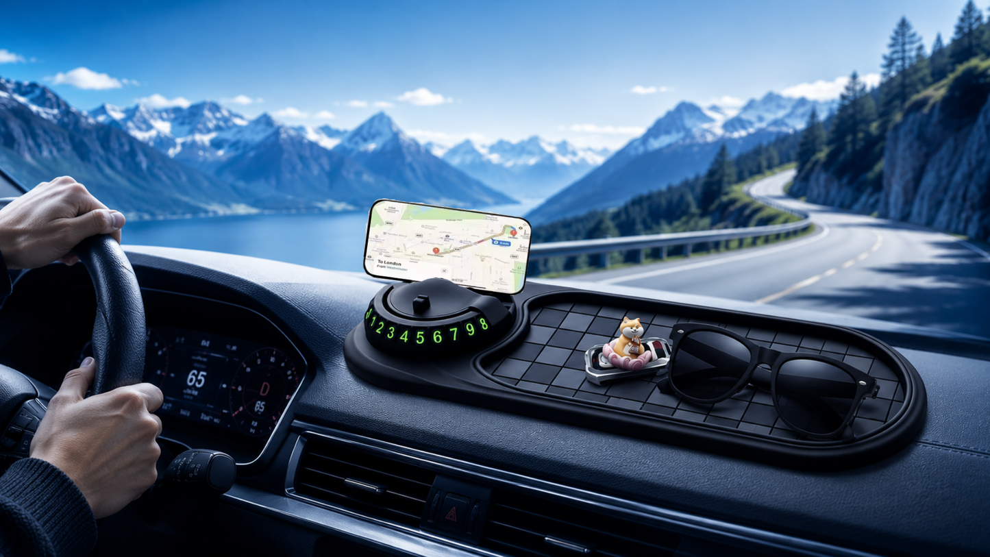 Support Téléphone antidérapant pour voiture